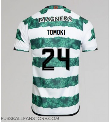 Celtic Tomoki Iwata #24 Replik Heimtrikot 2023-24 Kurzarm